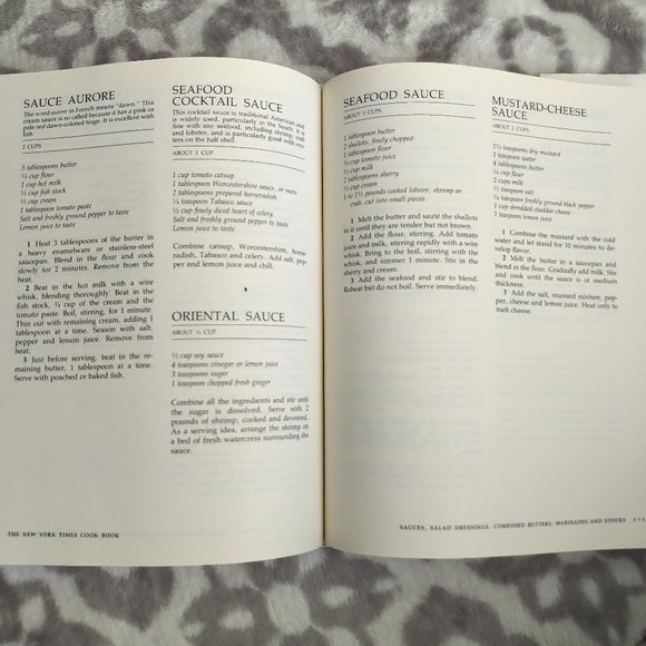 The New York Times Cook Book recipe Craig Clairbone revised 1990 edition - Picture 5 of 5